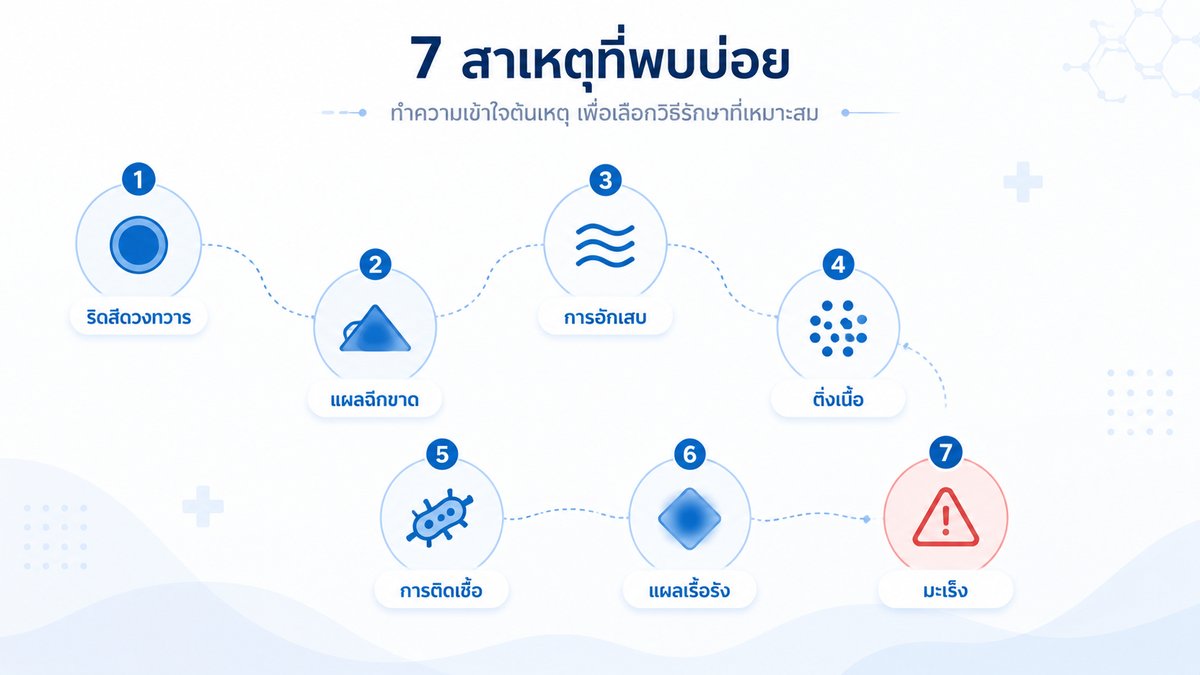 7 สาเหตุที่ทำให้ถ่ายเป็นเลือด — ภาพรวม